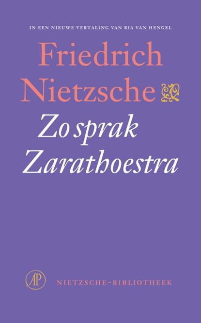Zo sprak Zarathoestra, Friedrich Nietzsche - Paperback - 9789029588492