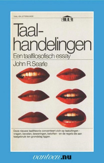 Taalhandelingen, J.R. Searle - Paperback - 9789031501427