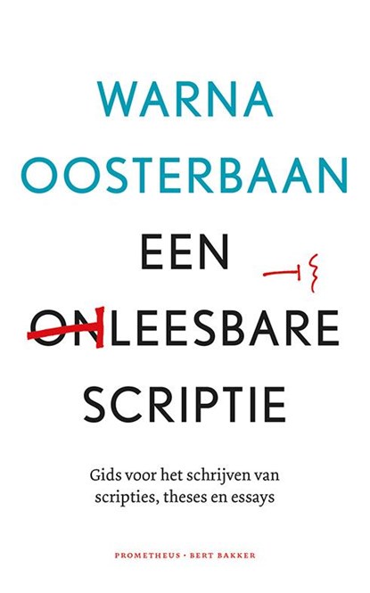 Een leesbare scriptie, Warna Oosterbaan - Paperback - 9789035142183