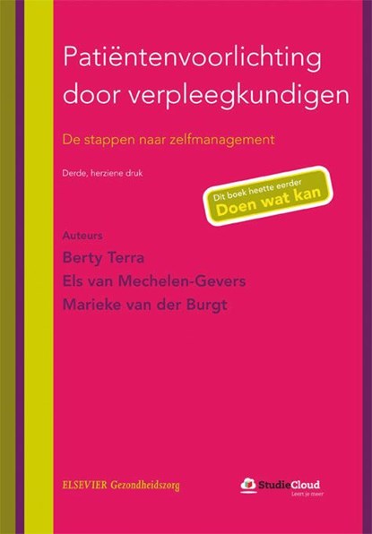 Patientenvoorlichting door verpleegkundigen, Berty Terra ; Els van Mechelen-Gevers ; Marieke van den Burgt - Ebook - 9789035237148