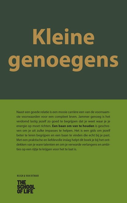Kleine genoegens, The School of Life - Ebook - 9789038804606