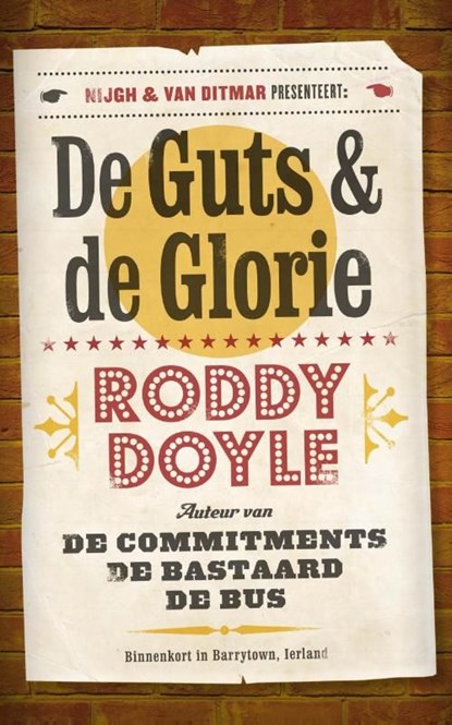 De guts en de glorie, Roddy Doyle - Ebook - 9789038898421