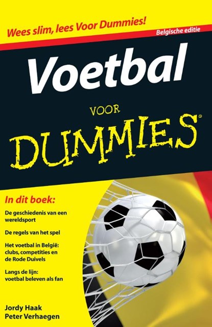 Voetbal voor Dummies, Belgische, Jordy Haak ; Peter Verhaegen - Paperback - 9789043031660
