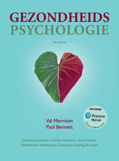 Gezondheidspsychologie, 5e editie met MyLab NL toegangscode, Val Morrison ; Paul Bennett - Paperback - 9789043041881