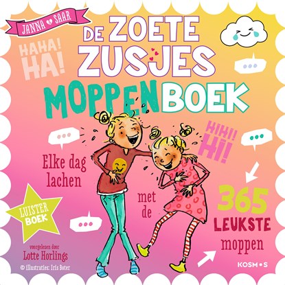 De Zoete Zusjes moppenboek, Hanneke de Zoete - Luisterboek MP3 - 9789043923323