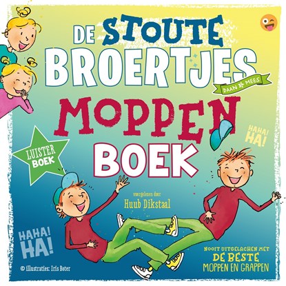 De Stoute Broertjes moppenboek, Hanneke de Zoete - Luisterboek MP3 - 9789043931915