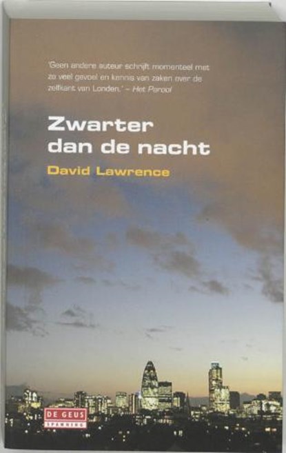 Zwarter dan de nacht, LAWRENCE, D. - Paperback - 9789044506648