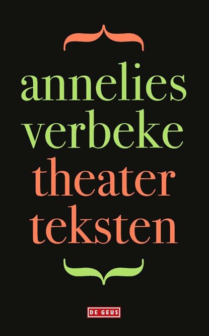 Theaterteksten, Annelies Verbeke - Paperback - 9789044542363