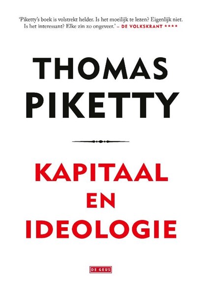 Kapitaal en ideologie, Thomas Piketty - Gebonden - 9789044543179