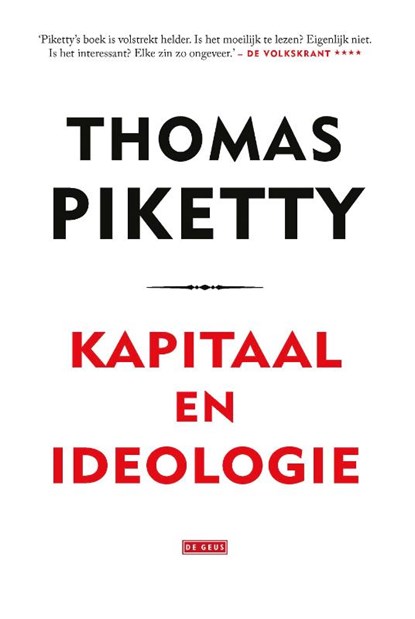 Kapitaal en ideologie, Thomas Piketty - Gebonden - 9789044544343