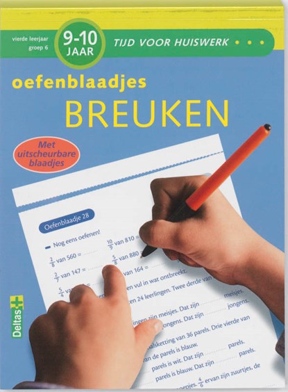 Oefenblaadjes Breuken 9-10 jr, Moniek Vermeulen - Paperback - 9789044726244