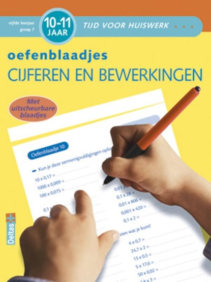 Oefenblaadjes rekenen 10-11 jaar cijfers en bewerkingen vijfde leerjaar groep 7, Geert Heymans - Paperback - 9789044728323