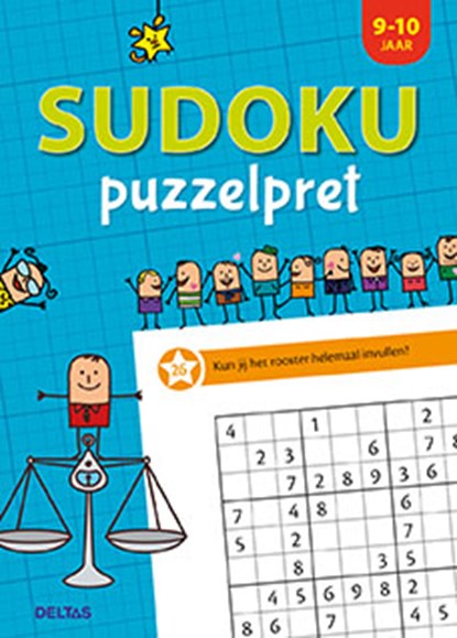 Sudoku puzzelpret (9-10 j.), niet bekend - Paperback - 9789044748147