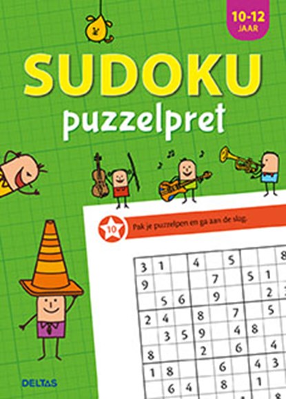 Sudoku puzzelpret (10-12 j.), niet bekend - Paperback - 9789044748154