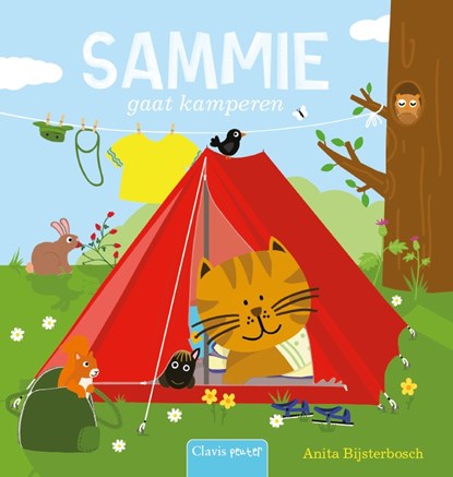 Sammie gaat kamperen, Anita Bijsterbosch - Gebonden - 9789044839302