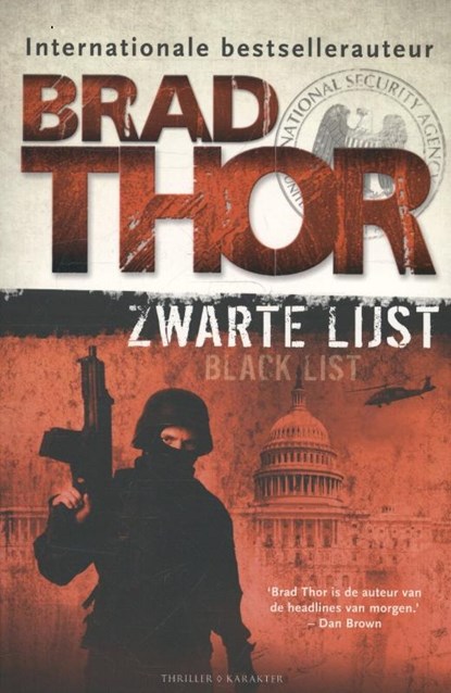Zwarte lijst, Brad Thor - Paperback - 9789045205656