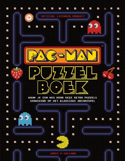 Pac-Man puzzelboek, James A. Galland - Paperback - 9789045325262