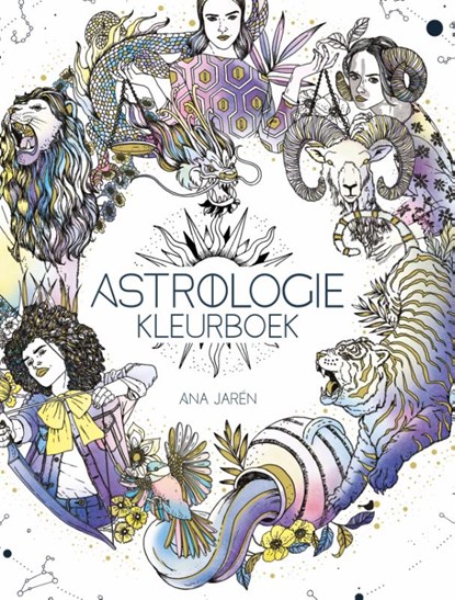 Astrologie kleurboek, Ana Jarén - Paperback - 9789045326573