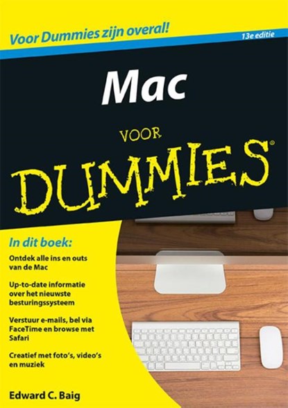 Mac voor Dummies, Edward C. Baig - Paperback - 9789045351278