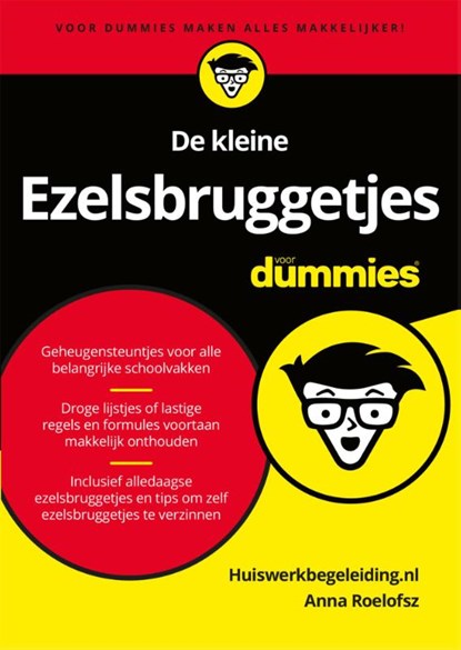De kleine ezelsbruggetjes voor Dummies, Huiswerkbegeleiding.nl ; Anna Roelofsz - Paperback - 9789045351483