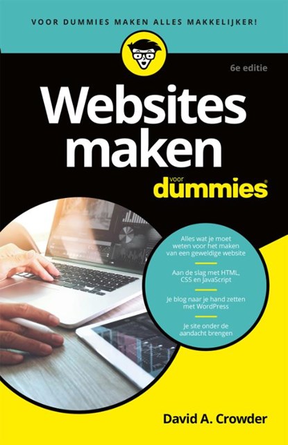 Websites maken voor Dummies, David A. Crowder - Paperback - 9789045355481