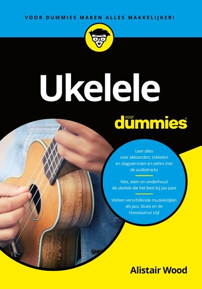 Ukelele voor Dummies, Alistair Wood - Paperback - 9789045357546