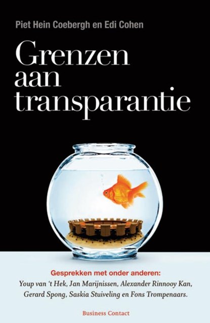 Grenzen aan transparantie, Piet Hein Coebergh ; Edi Cohen - Paperback - 9789047002840