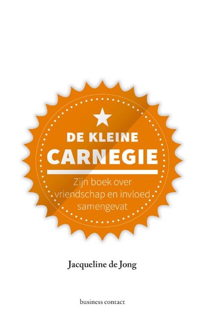 De kleine Carnegie, Jacqueline de Jong - Gebonden - 9789047013488