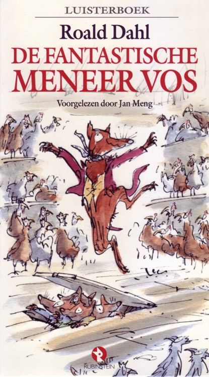 De fantastische Meneer Vos, Roald Dahl - Luisterboek MP3 - 9789047607922