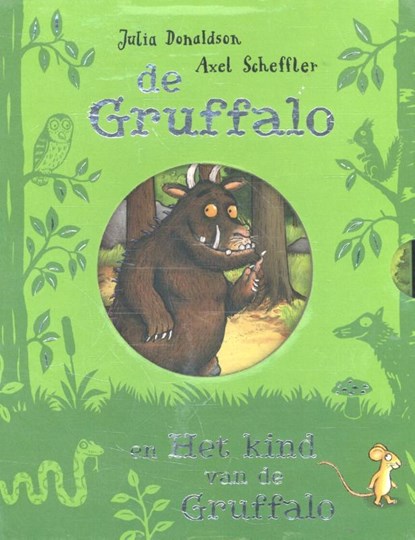 De Gruffalo / Het kind van de Gruffalo kartonboekjes in cassette, Julia Donaldson - Gebonden - 9789047707486