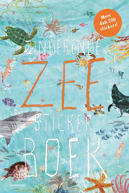 Het Zinderende Zee Stickerboek, Yuval Zommer - Paperback - 9789047710134
