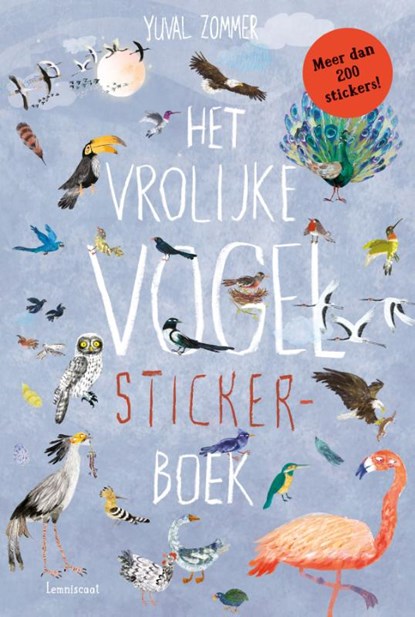 Het vrolijke vogel stickerboek, Yuval Zommer - Paperback - 9789047710943