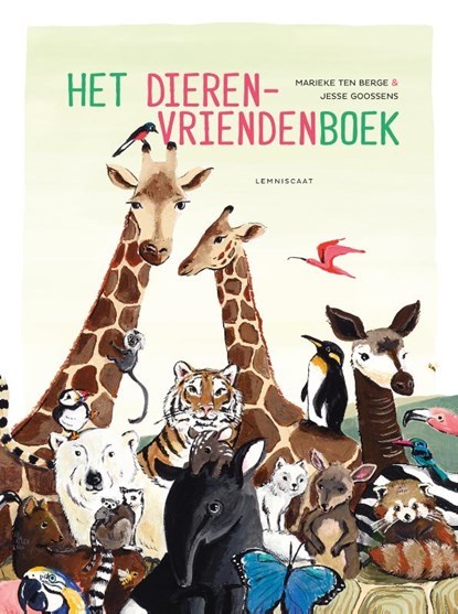 Het dierenvriendenboek, Jesse Goossens - Gebonden - 9789047714552