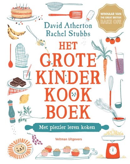 Het Grote Kinderkookboek, David Atherton ; Rachel Stubbs - Gebonden - 9789048319640