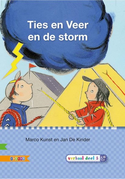 Ties en Veer en de storm AVI E3, Marco Kunst - Gebonden - 9789048721078