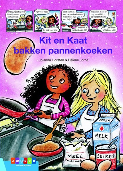Kit & Kaat bakken pannenkoeken, Jolanda Horsten - Gebonden - 9789048732906