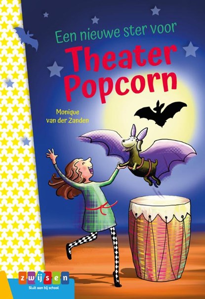 Een nieuwe ster voor Theater Popcorn, Monique van der Zanden - Gebonden - 9789048733095