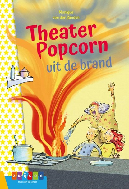 Theater Popcorn uit de brand, Monique van der Zanden - Gebonden - 9789048733972
