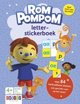 Rompompom letter-stickerboek,  -  - 9789048736669
