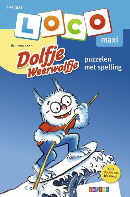 Loco maxi Dolfje Weerwolfje puzzelen met spelling, Paul van Loon - Paperback - 9789048741571