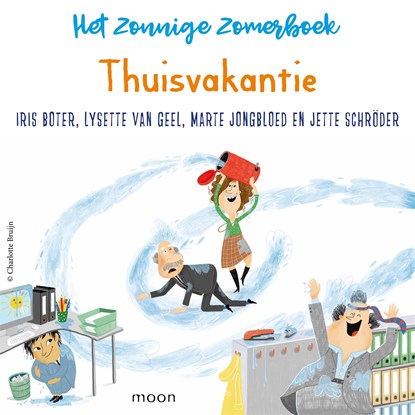 Het zonnige zomerboek – Thuisvakantie, Iris Boter ; Marte Jongbloed ; Jette Schröder ; Lysette van Geel - Luisterboek MP3 - 9789048858996
