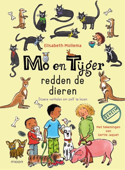 Mo en Tijger redden de dieren, Elisabeth Mollema - Gebonden - 9789048861989