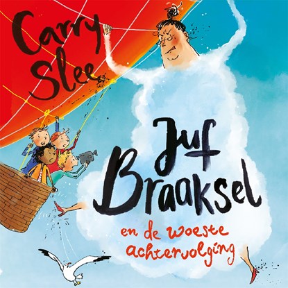 Juf Braaksel en de woeste achtervolging, Carry Slee - Luisterboek MP3 - 9789048866410