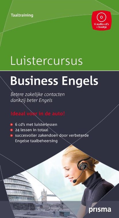 Prisma Luistercursus Business Engels, W. Hemelrijk - Gebonden - 9789049106324