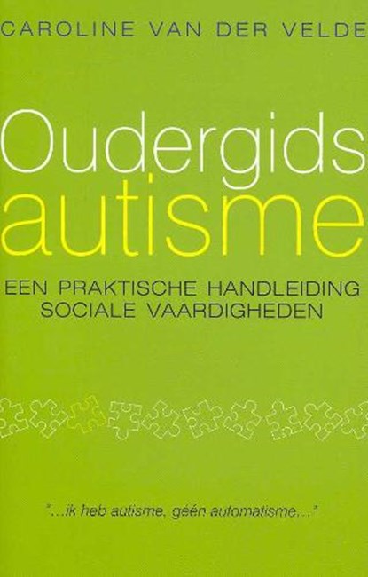 Oudergids autisme, C. van der Velde - Paperback - 9789057121845