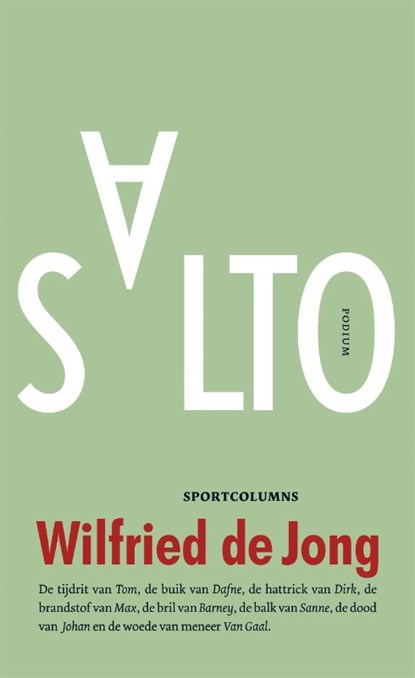 Salto, Wilfried de Jong - Paperback - 9789057598838