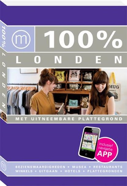 100% stedengids : 100% Londen, Kim Snijders - Paperback - 9789057676369