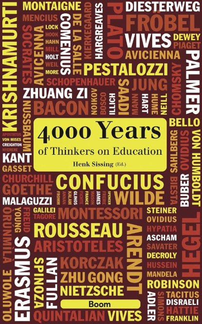 4000 Years of Thinkers on Education, Henk Sissing - Paperback - 9789058754707