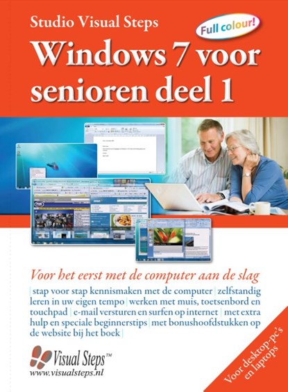 Windows 7 voor senioren deel 1 1, Studio Visual Steps - Gebonden - 9789059051669