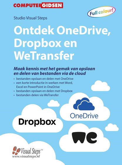 Ontdek OneDrive, Dropbox en WeTransfer, Studio Visual Steps - Paperback - 9789059054356